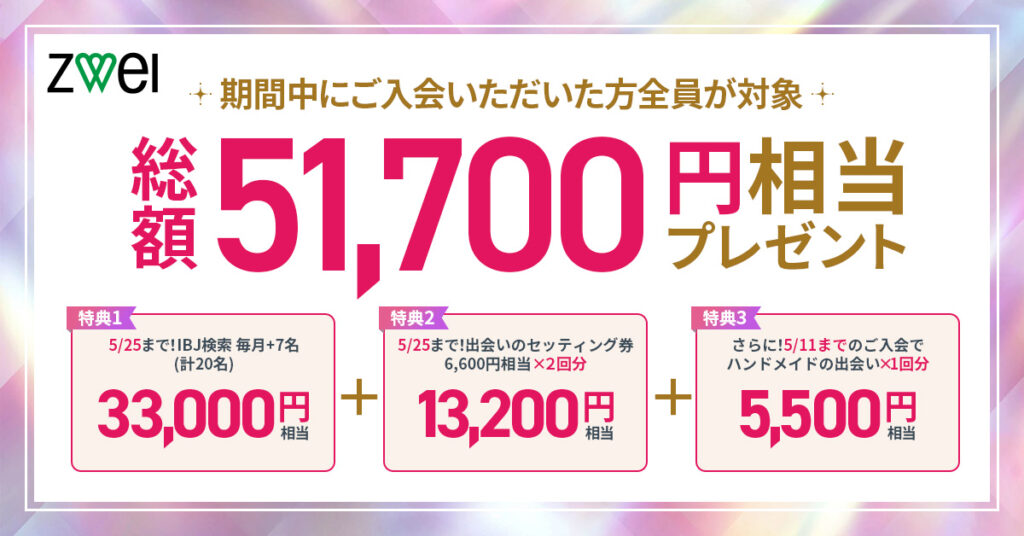 ツヴァイ割引キャンペーン2025年5月